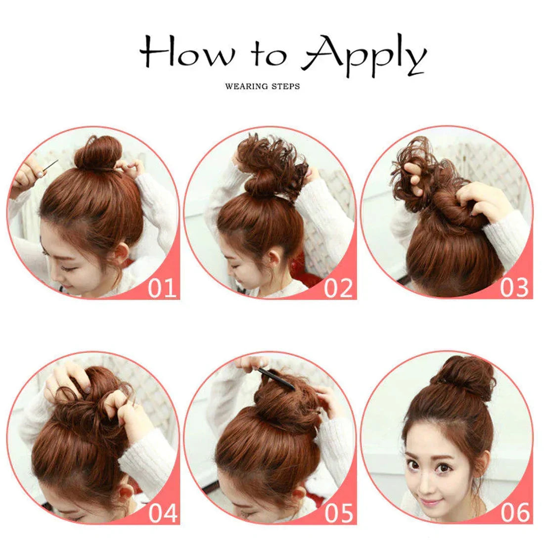 (Buy 1 Get 1 Free) Hair Bun Extension | Juda For Women - Pack of 2